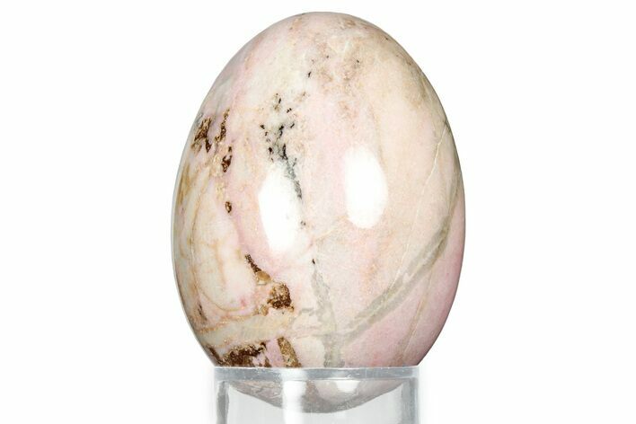 Polished Rhodonite Egg - Australia #326760